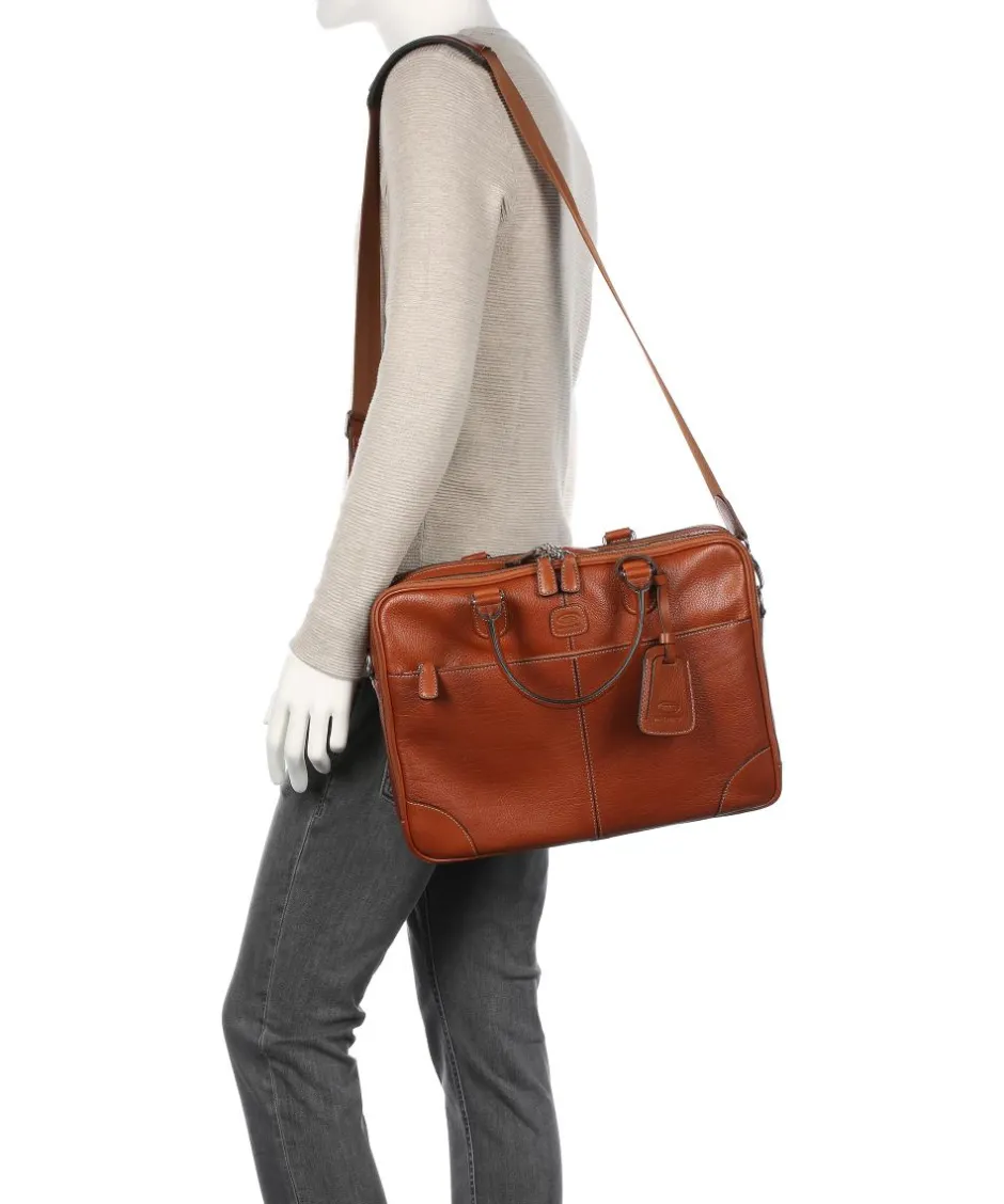 Brics Business- & Laptop Bags-Life Pelle Briefcase 15″ leather