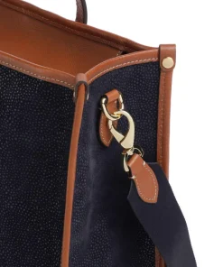 Brics Tote Bags-Life Tote bag 13″ imitation leather