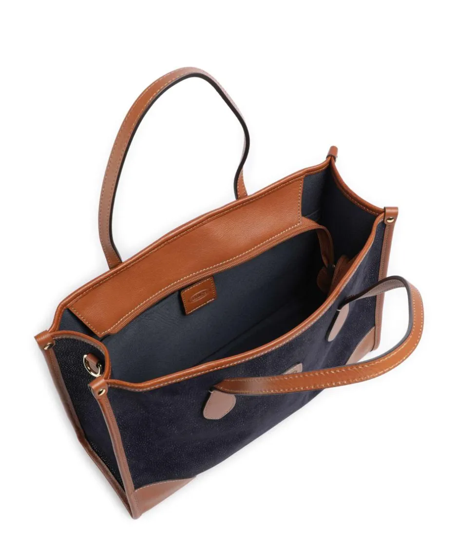 Brics Tote Bags-Life Tote bag 13″ imitation leather