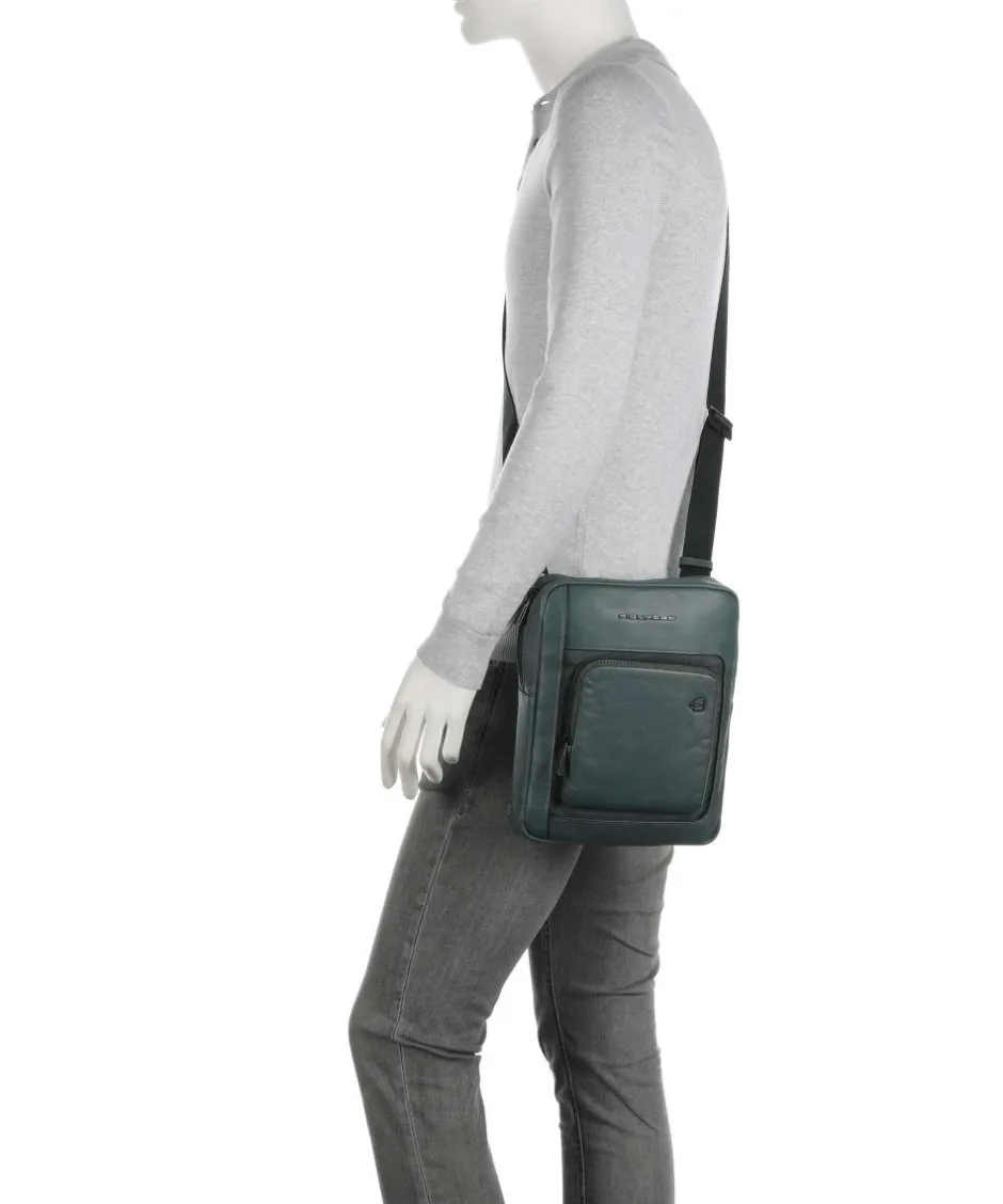 Piquadro Crossbody Bags-Liko Crossbody bag fine grain leather