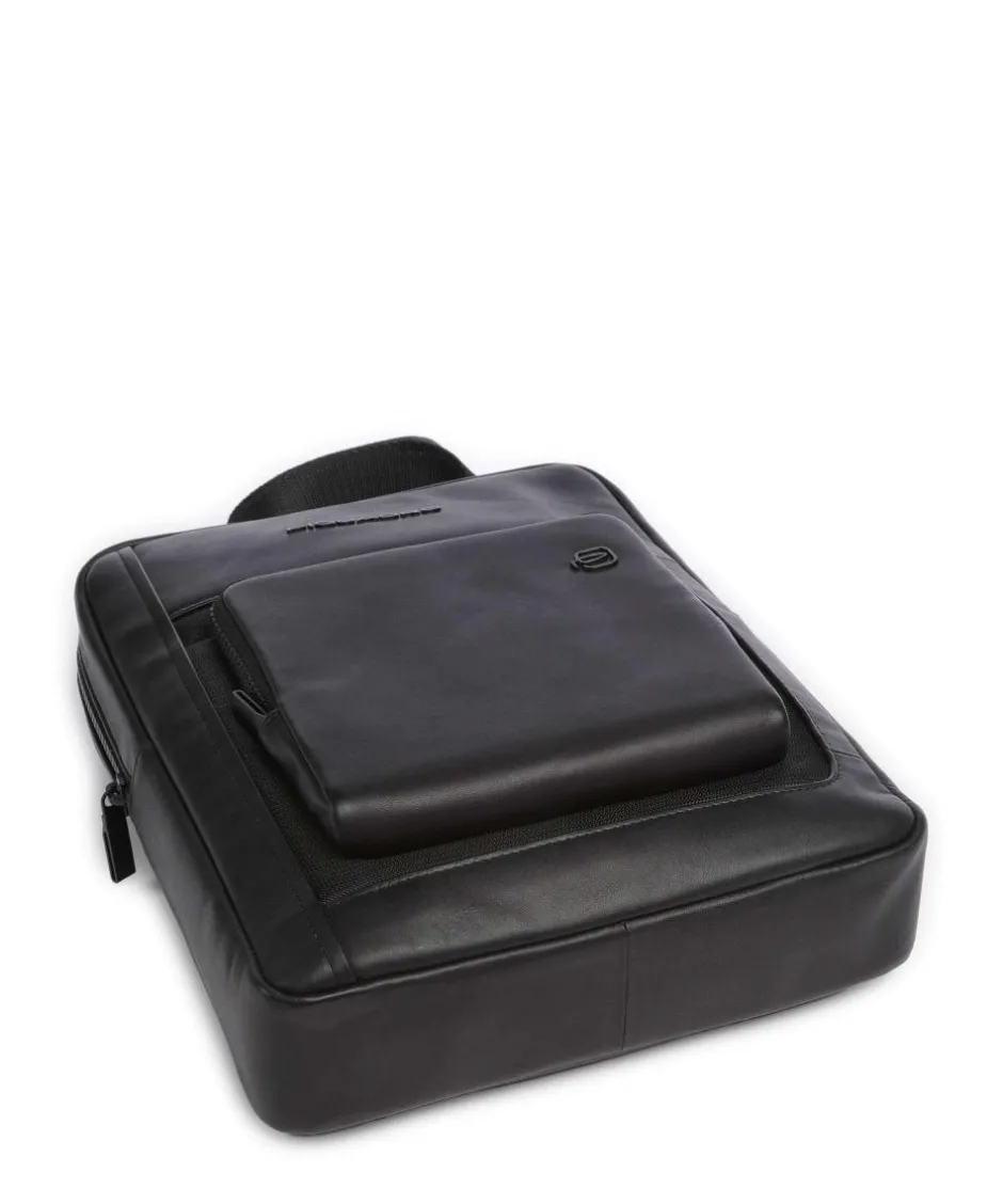 Piquadro Crossbody Bags-Liko Crossbody bag fine grain leather
