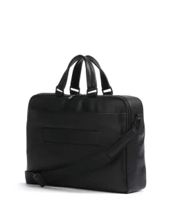 Piquadro Business- & Laptop Bags-Liko Laptop bag 15″ fine grain leather