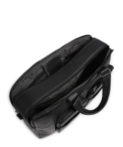 Piquadro Business- & Laptop Bags-Liko Laptop bag 15″ fine grain leather
