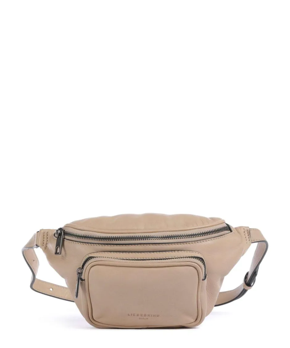 Liebeskind Fanny Packs|Crossbody Bags-Lila Sheep Natural M Fanny pack sheepskin leather