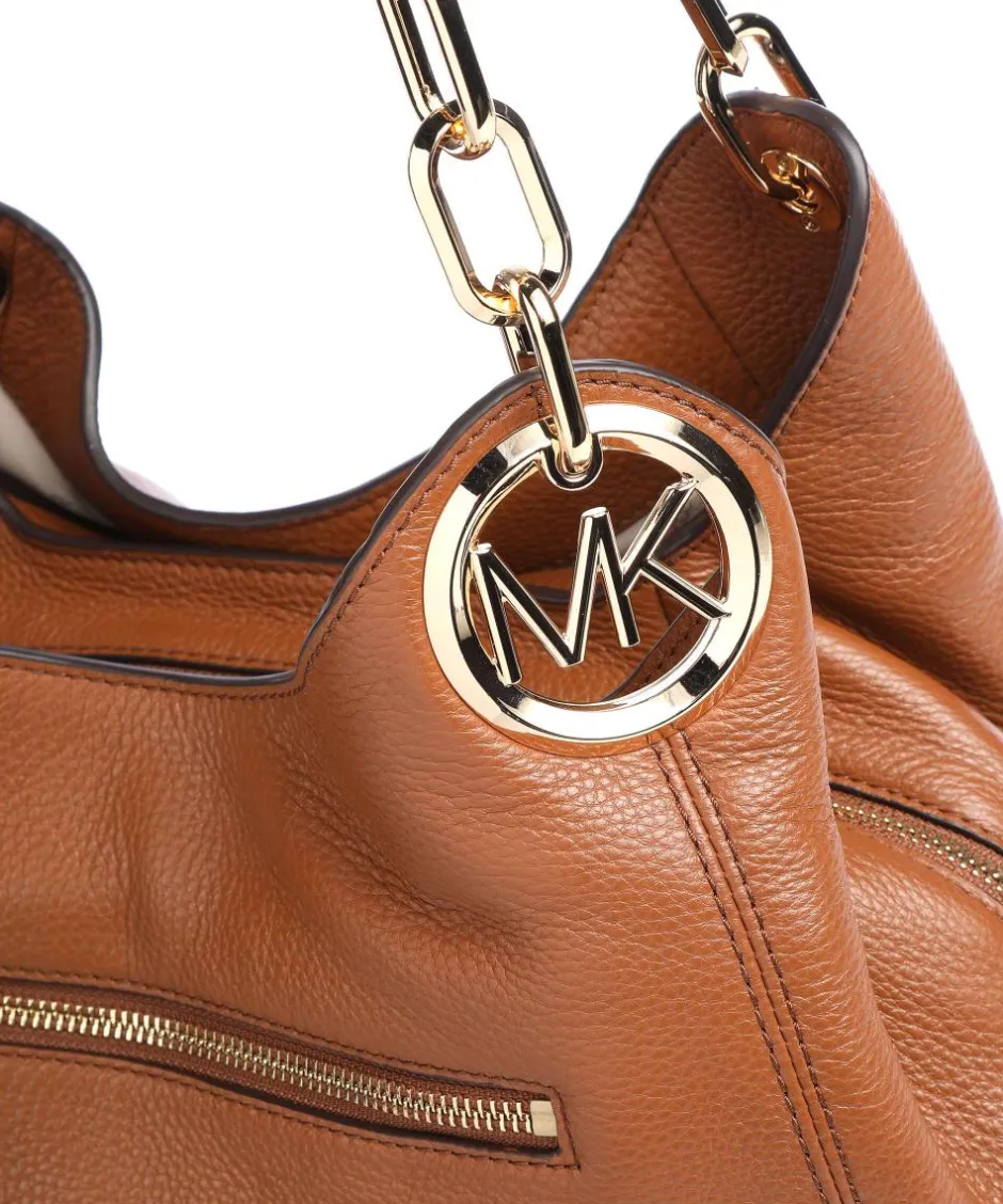 Michael Kors Shoulder Bags|Hobo Bags-Lillie Hobo bag grained cow leather