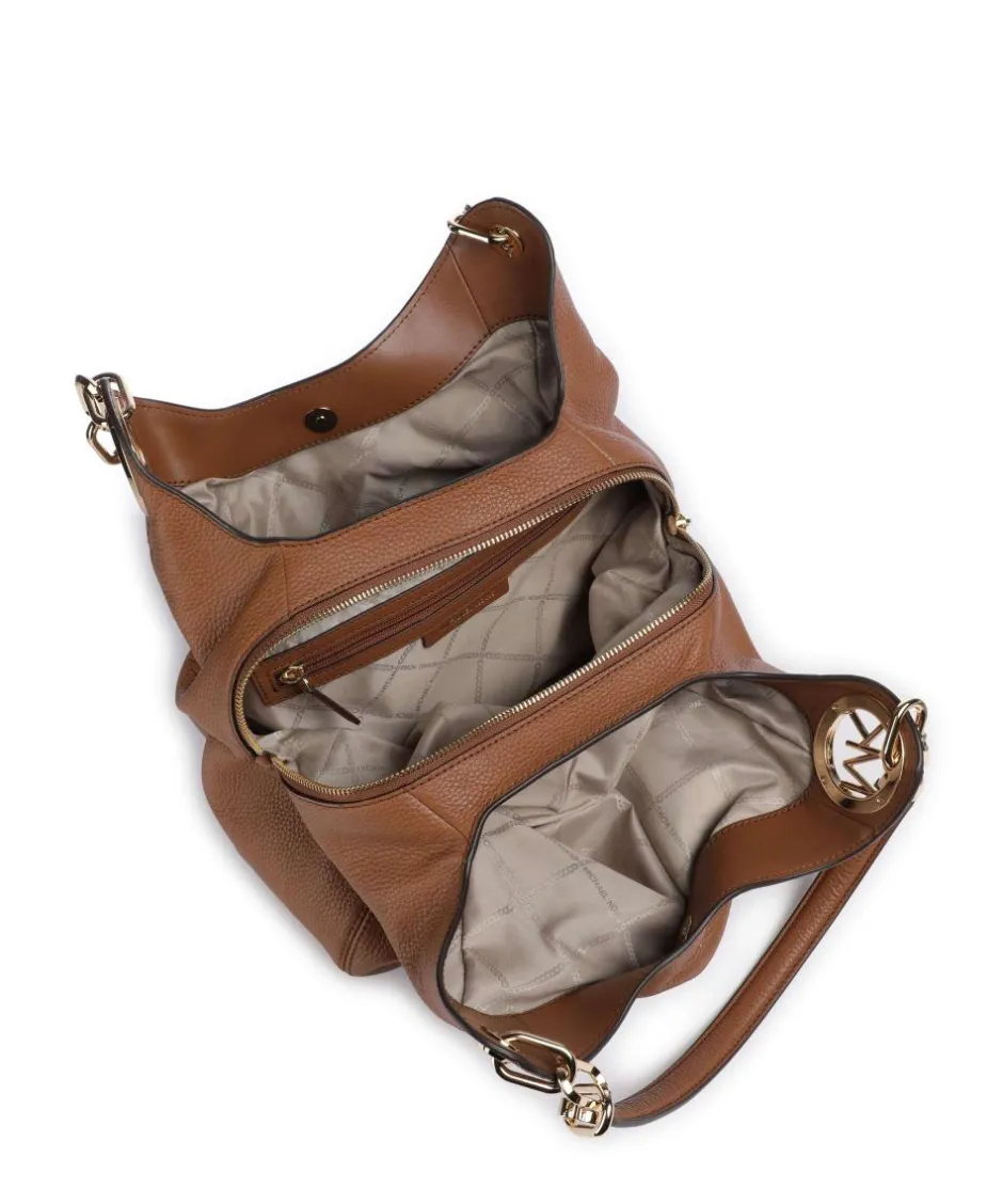 Michael Kors Shoulder Bags|Hobo Bags-Lillie Hobo bag grained cow leather