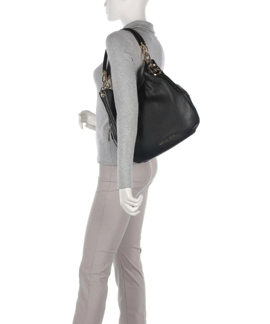 Michael Kors Shoulder Bags|Hobo Bags-Lillie Hobo bag grained cow leather