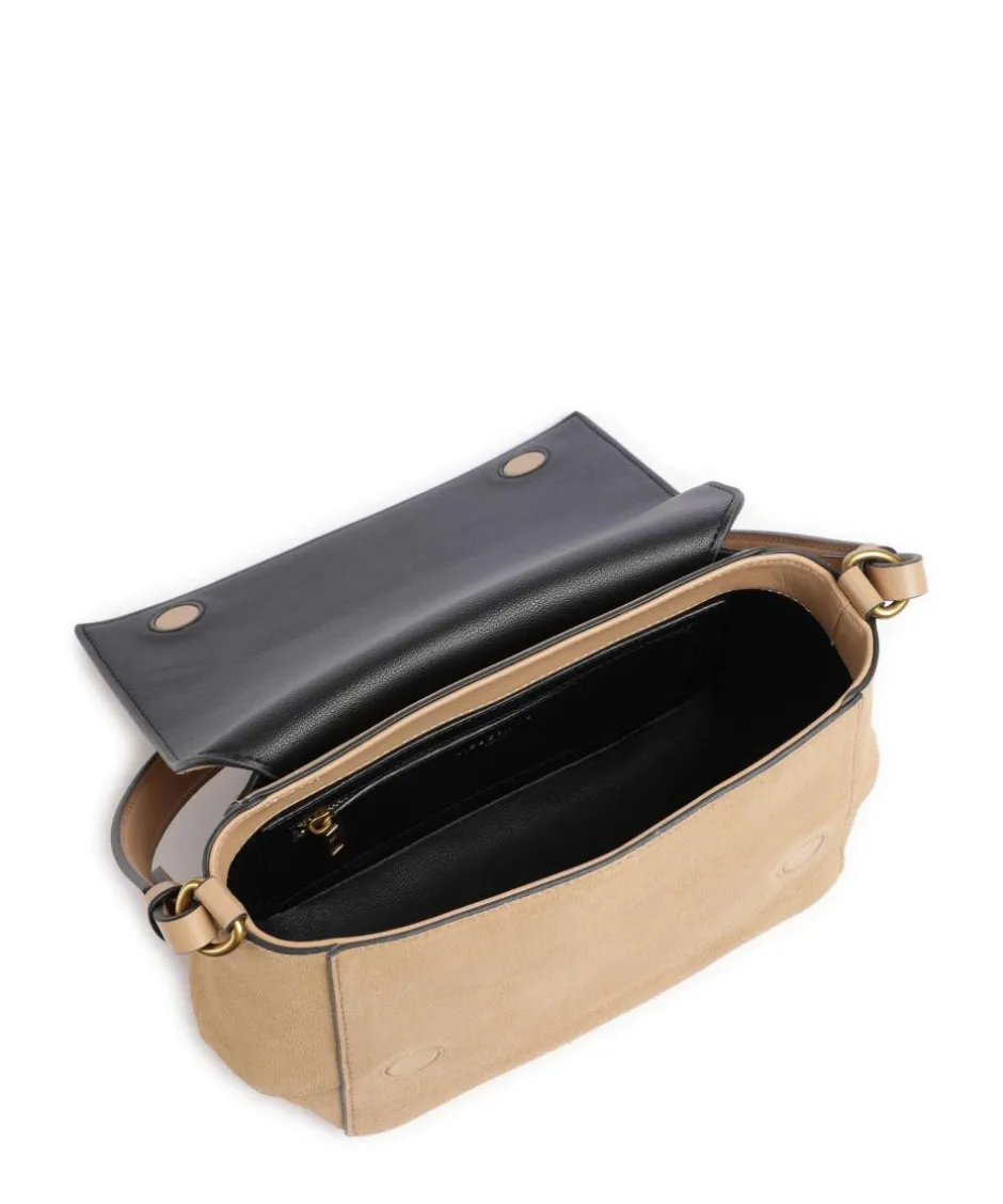 Liebeskind Shoulder Bags|Crossbody Bags-Lilly Suede M Shoulder bag velour leather