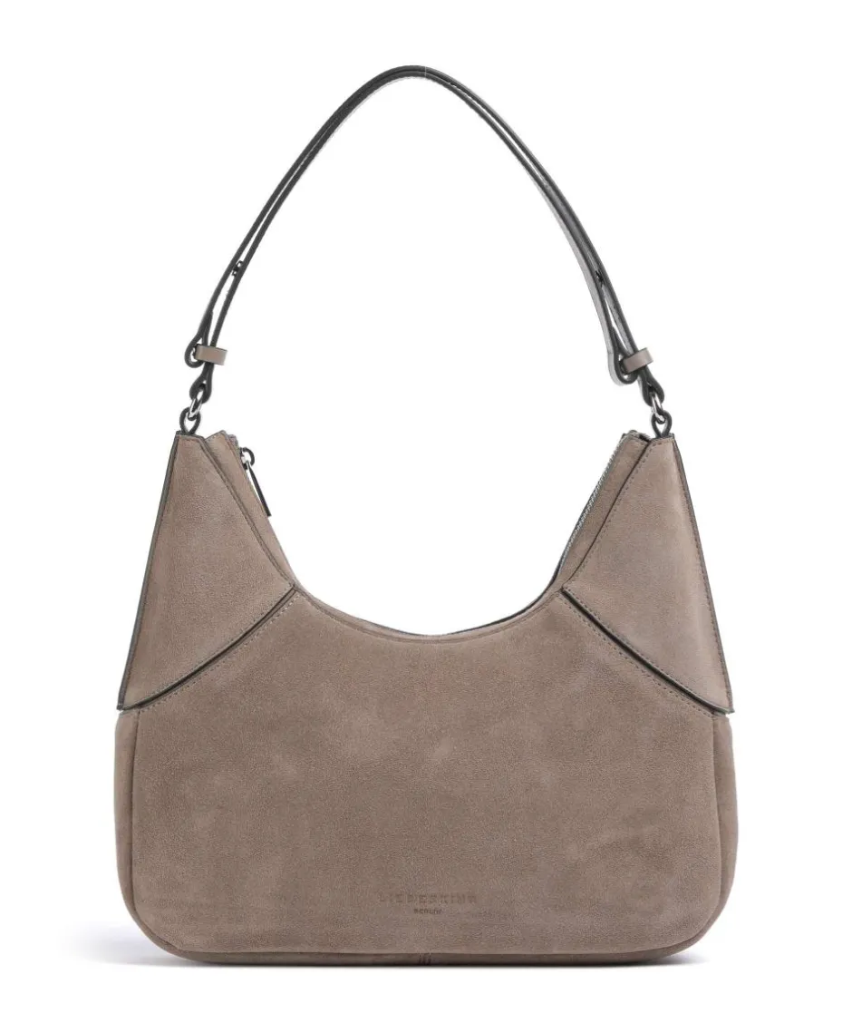 Liebeskind Shoulder Bags|Hobo Bags-Lilly Suede S Hobo bag velour leather