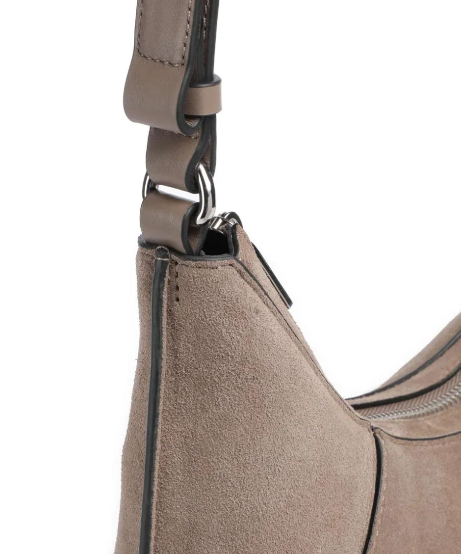 Liebeskind Shoulder Bags|Hobo Bags-Lilly Suede S Hobo bag velour leather