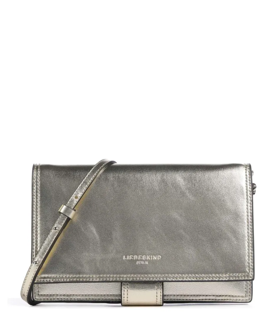 Liebeskind Crossbody Bags-Lisa Metallic S Crossbody bag grained leather