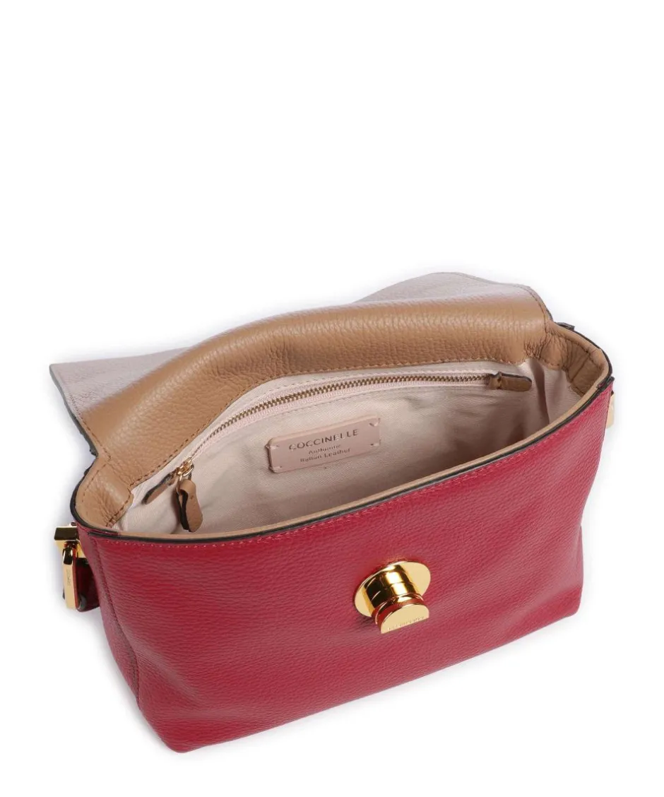 Coccinelle Crossbody Bags-Liya Crossbody bag grained leather