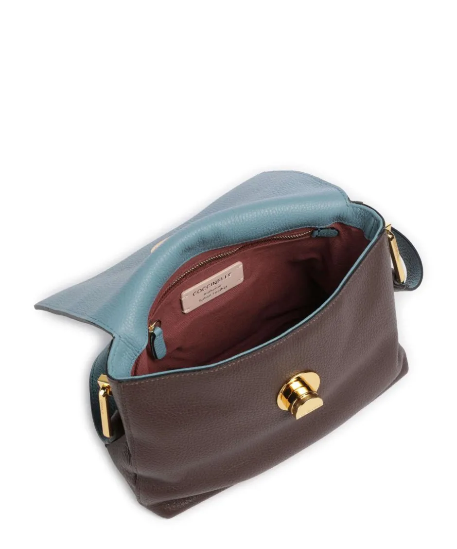 Coccinelle Crossbody Bags-Liya Crossbody bag grained leather