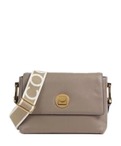 Coccinelle Crossbody Bags-Liya Signature Crossbody bag grained cow leather