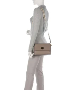 Coccinelle Crossbody Bags-Liya Signature Crossbody bag grained cow leather