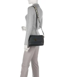 Coccinelle Crossbody Bags-Liya Signature Crossbody bag grained cow leather
