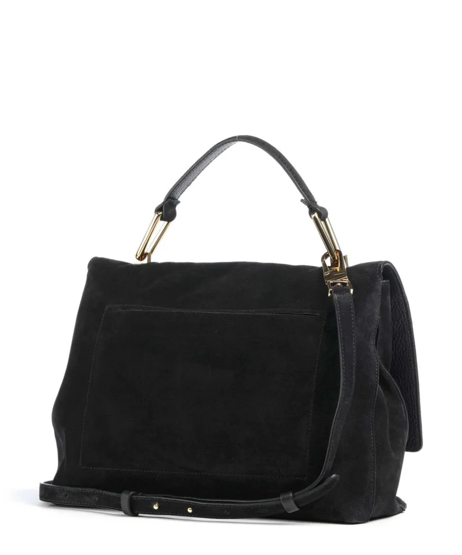 Coccinelle Handbags-Liya Suede Handbag brushed leather