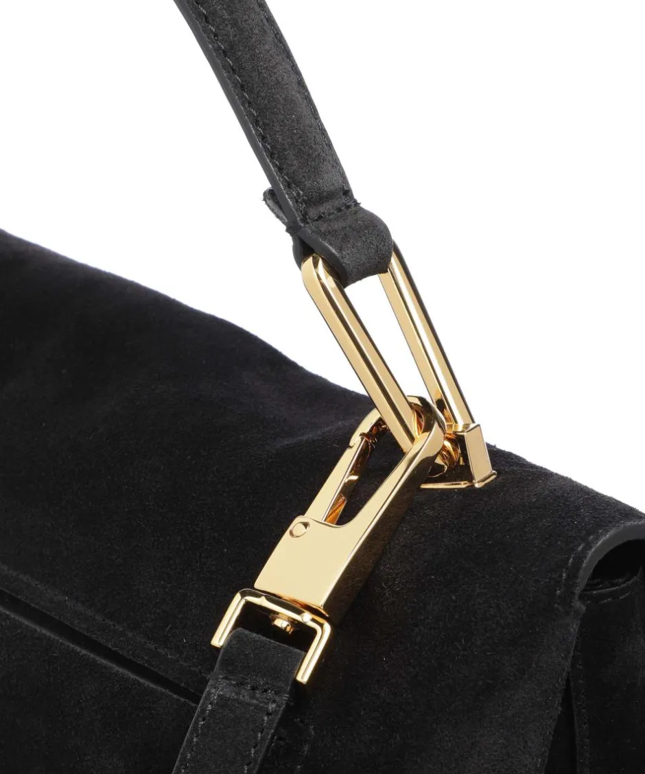 Coccinelle Handbags-Liya Suede Handbag brushed leather