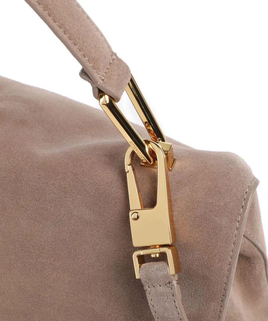 Coccinelle Handbags-Liya Suede Handbag brushed leather