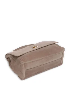 Coccinelle Handbags-Liya Suede Handbag brushed leather