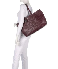 Armani Exchange Tote Bags-Liz Monogram L Tote bag imitation leather
