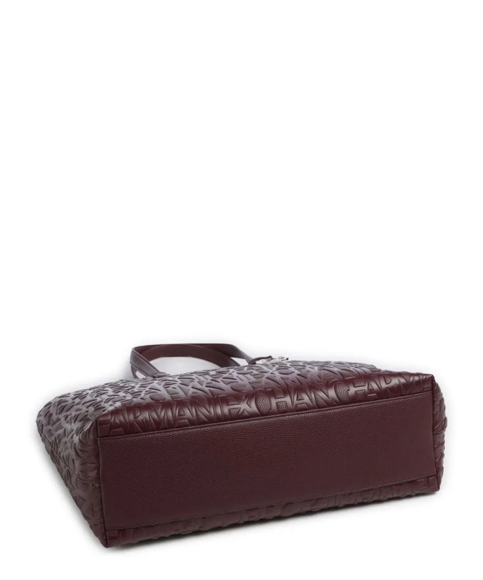 Armani Exchange Tote Bags-Liz Monogram L Tote bag imitation leather