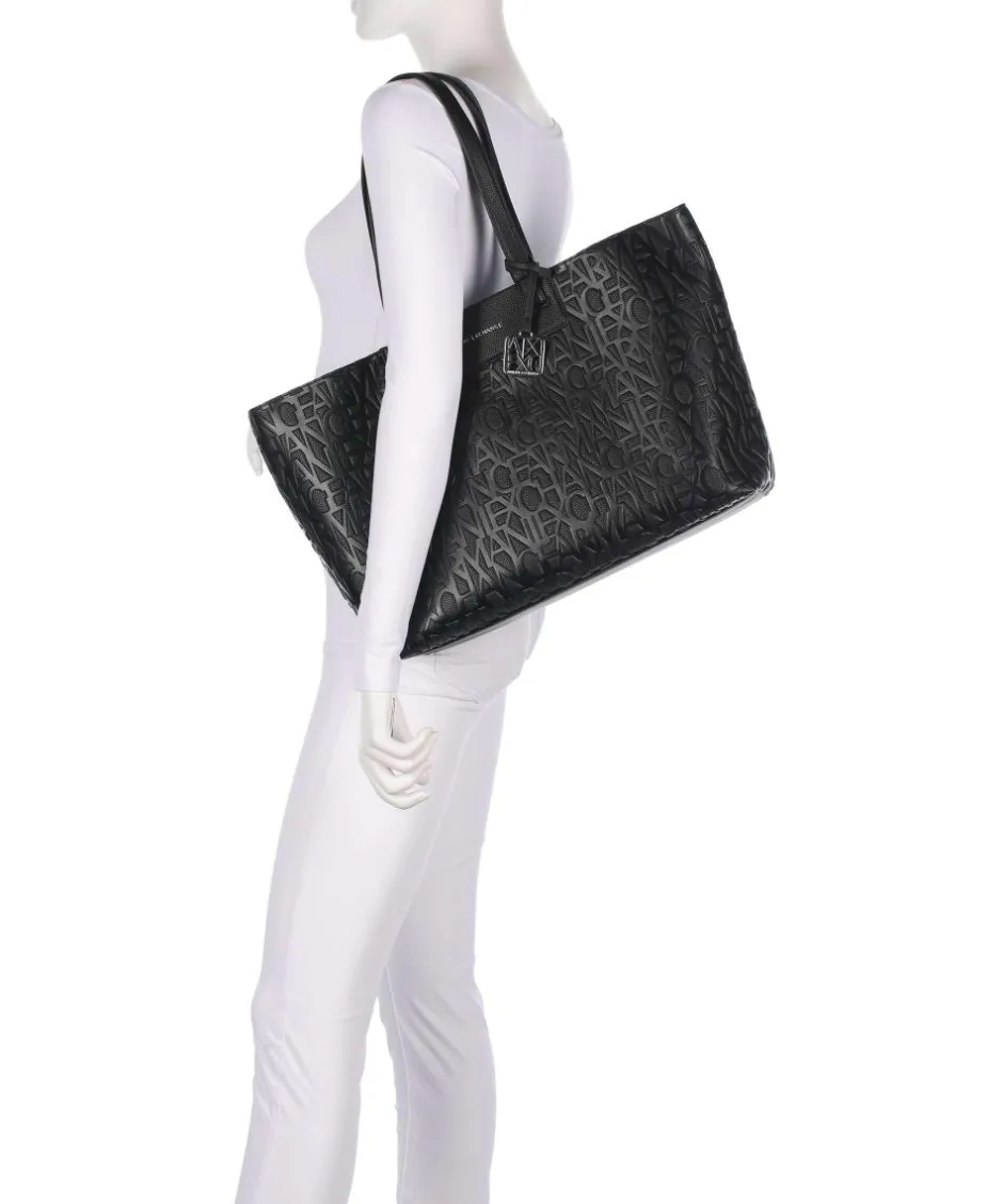 Armani Exchange Tote Bags-Liz Monogram L Tote bag imitation leather