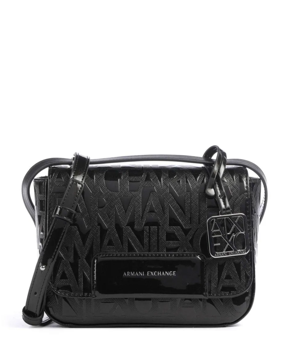 Armani Exchange Crossbody Bags-Liz Patent Crossbody bag imitation leather