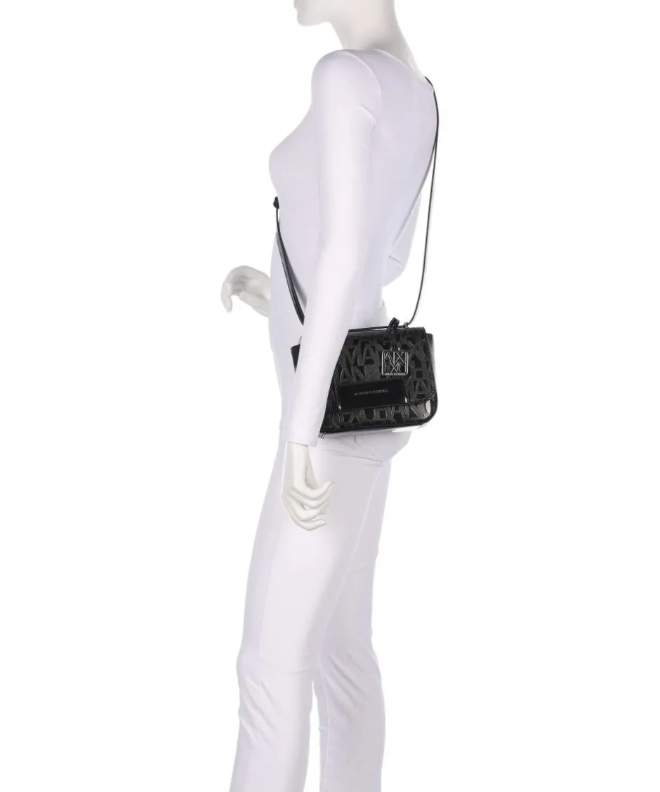 Armani Exchange Crossbody Bags-Liz Patent Crossbody bag imitation leather