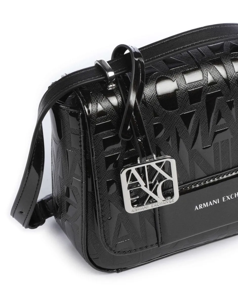 Armani Exchange Crossbody Bags-Liz Patent Crossbody bag imitation leather