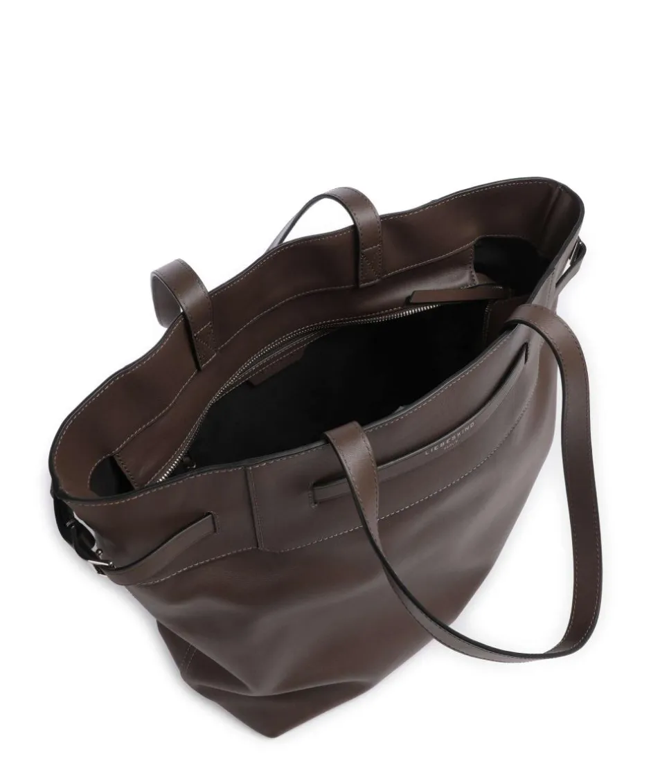 Liebeskind Tote Bags-Lora Calf Optic L Tote bag softly grained calfskin