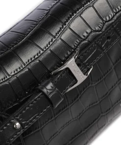 Liebeskind Crossbody Bags-Lora Croco S Crossbody bag embossed leather