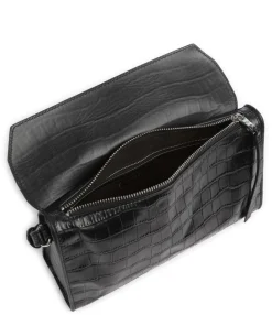 Liebeskind Crossbody Bags-Lora Croco S Crossbody bag embossed leather
