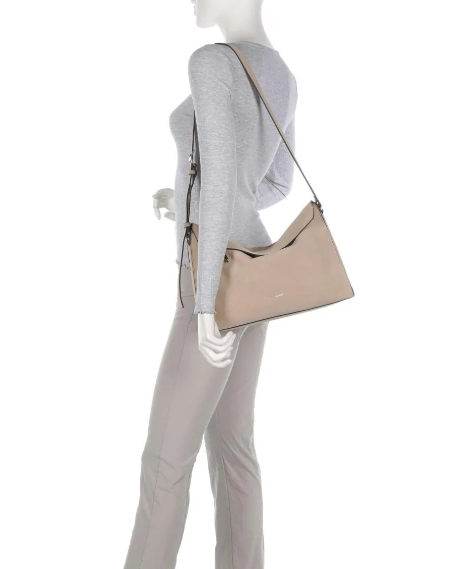 Liebeskind Crossbody Bags-Lora Suede M Crossbody bag brushed leather