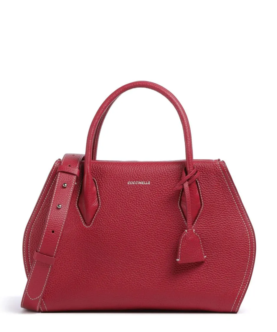 Coccinelle Handbags|Crossbody Bags-Lord Handbag grained leather
