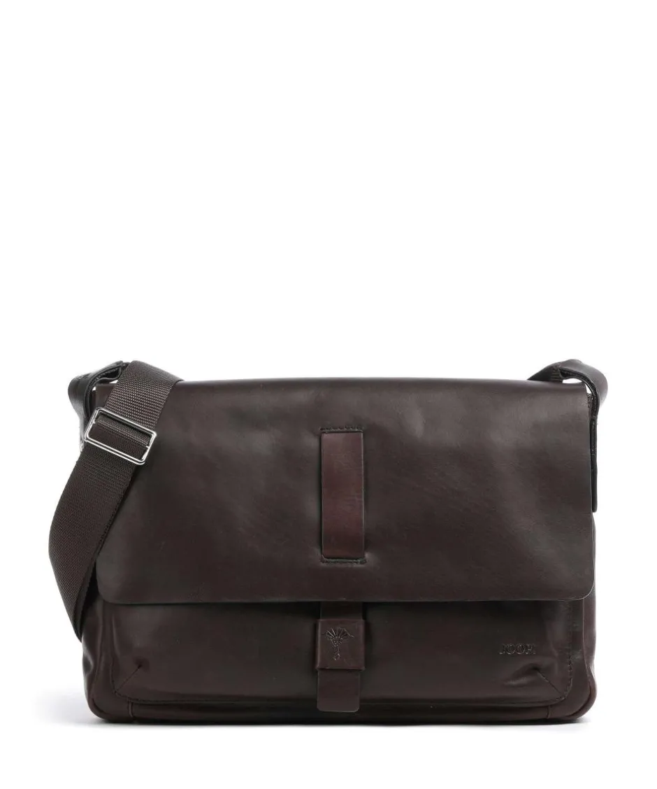 JOOP! Business- & Laptop Bags|Crossbody Bags-Loreto Janis Messenger bag fine grain cow leather