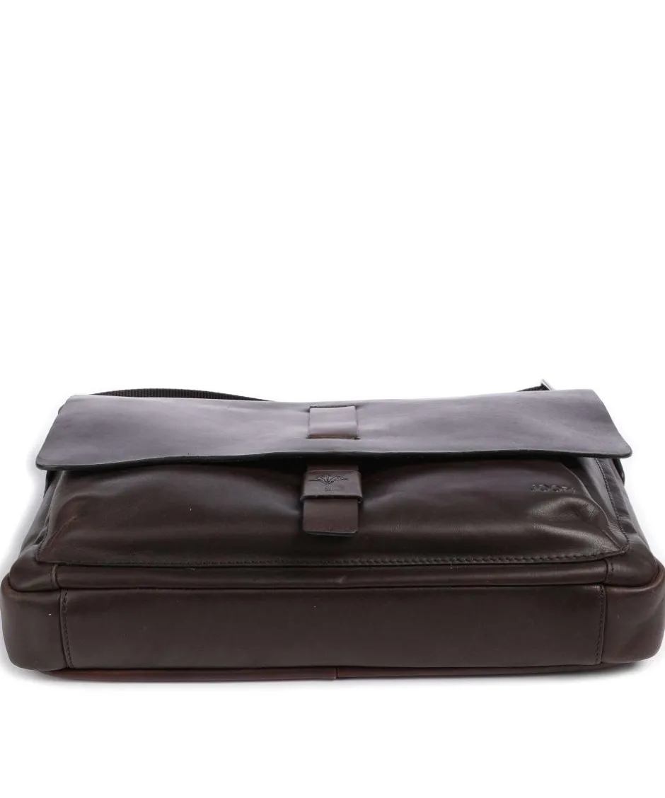 JOOP! Business- & Laptop Bags|Crossbody Bags-Loreto Janis Messenger bag fine grain cow leather