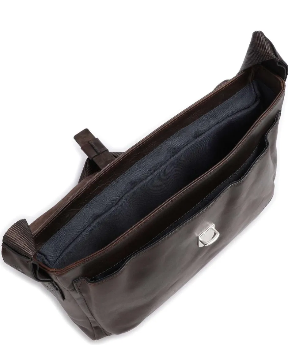 JOOP! Business- & Laptop Bags|Crossbody Bags-Loreto Janis Messenger bag fine grain cow leather