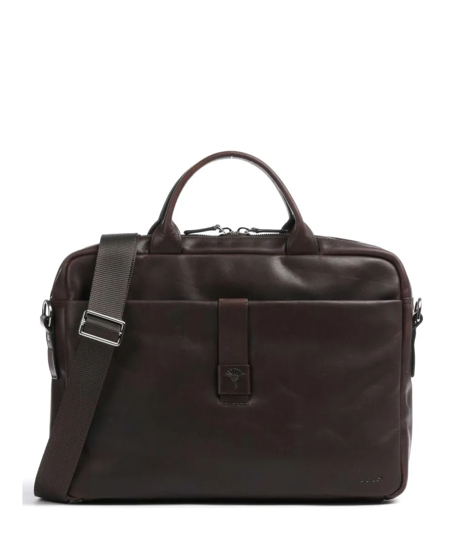 JOOP! Business- & Laptop Bags-Loreto Pandion Briefcase 14″ pull-up cow leather