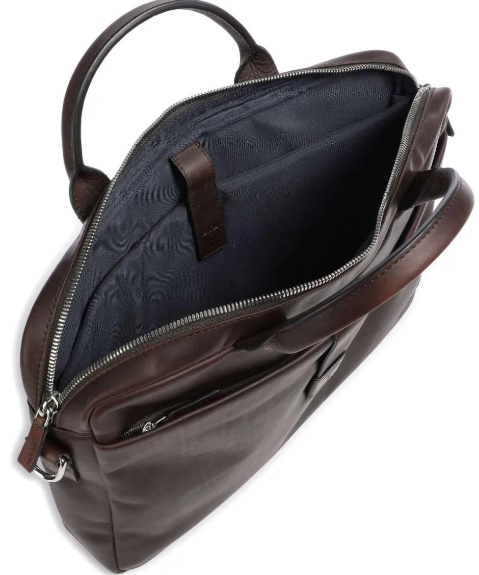 JOOP! Business- & Laptop Bags-Loreto Pandion Briefcase 14″ pull-up cow leather