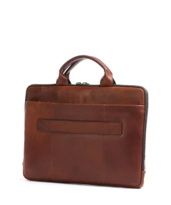JOOP! Business- & Laptop Bags-Loreto Samu Briefcase 14″ pull-up cow leather