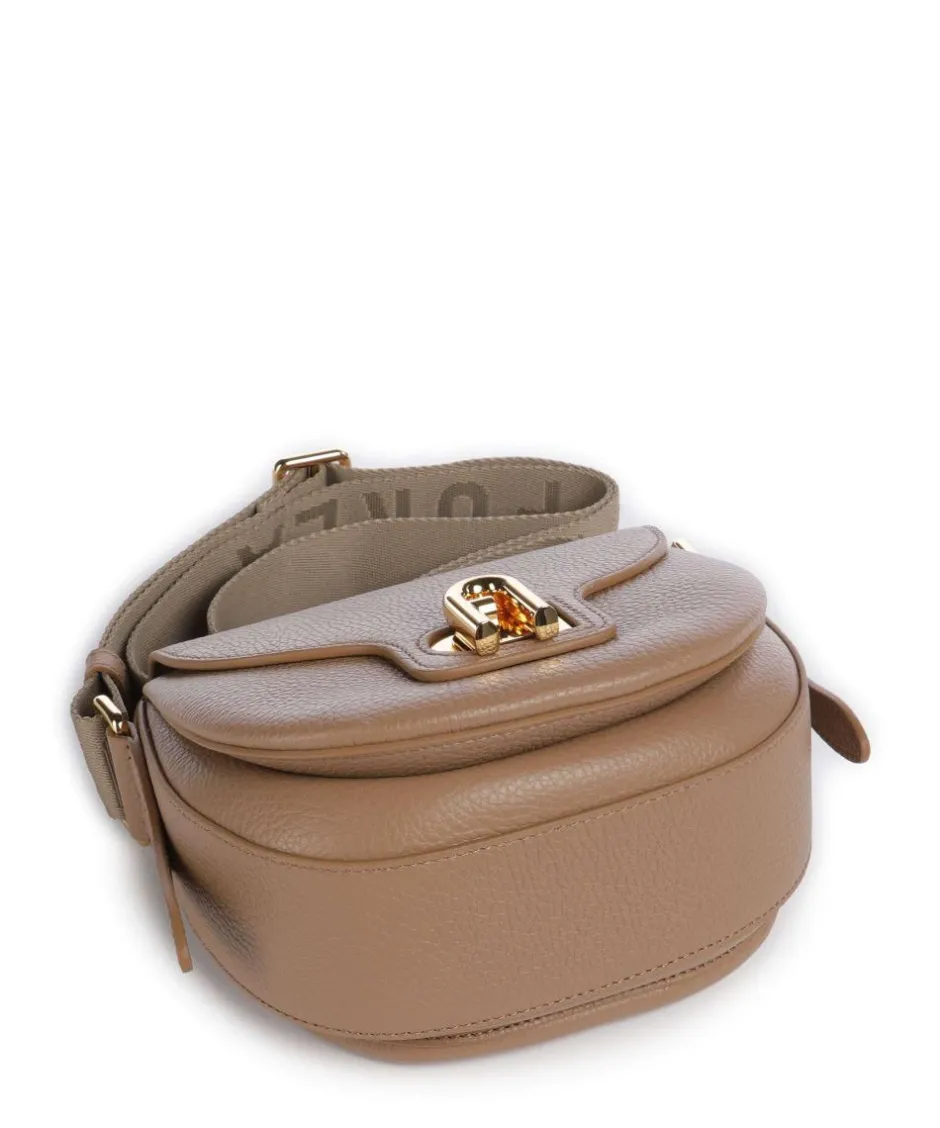 Furla Crossbody Bags-Lotus Mini Crossbody bag grained leather