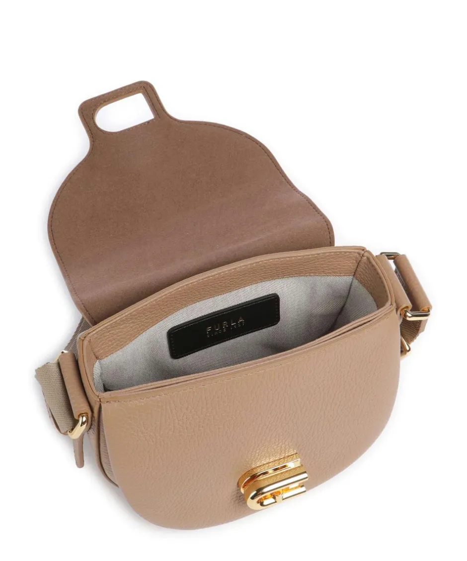 Furla Crossbody Bags-Lotus Mini Crossbody bag grained leather