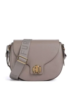 Furla Crossbody Bags-Lotus S Crossbody bag grained leather
