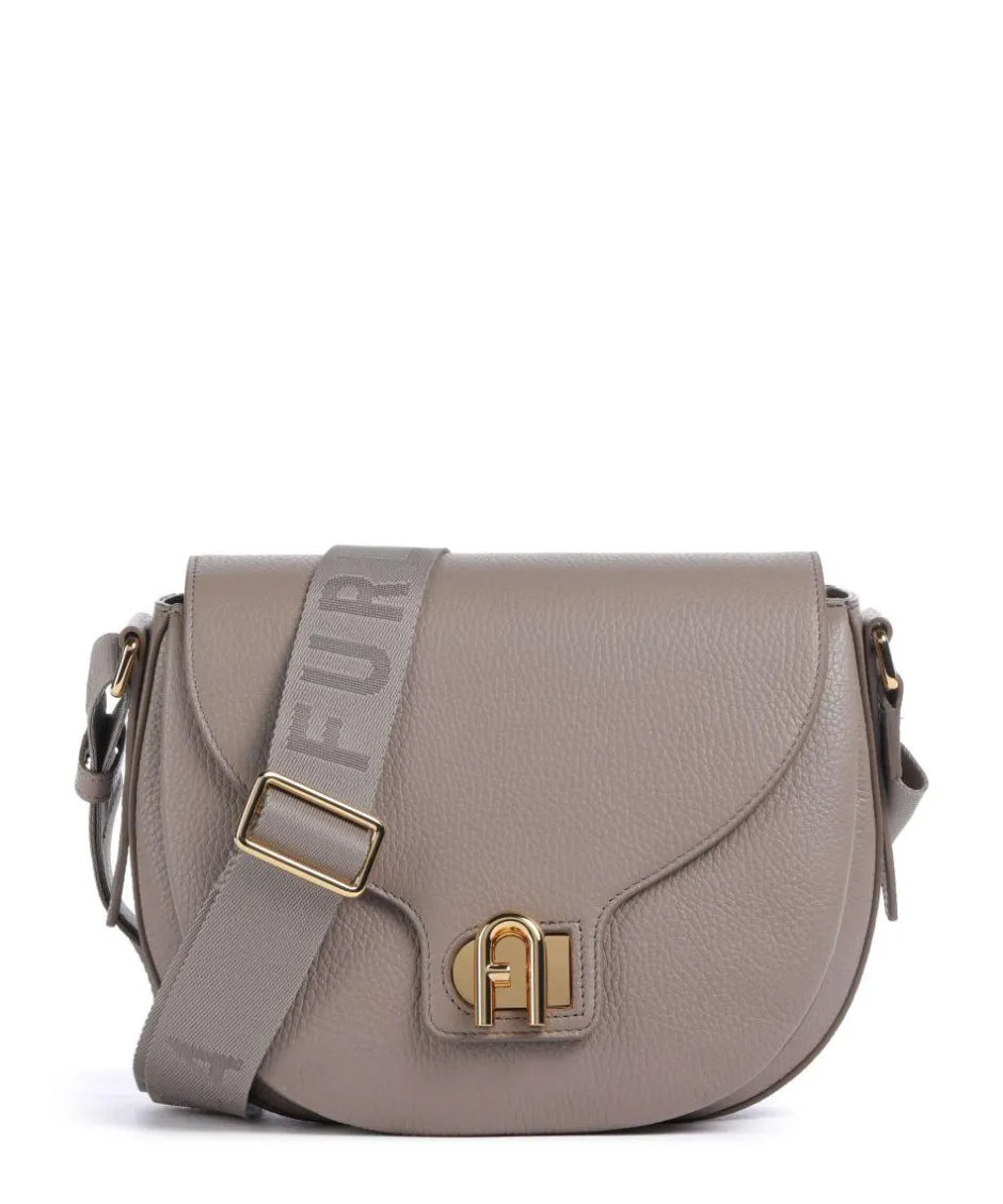 Furla Crossbody Bags-Lotus S Crossbody bag grained leather
