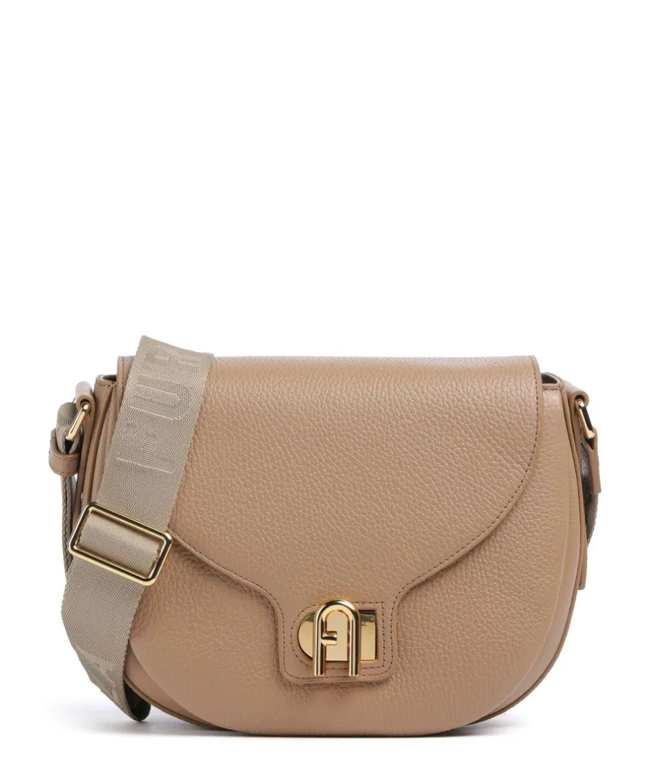 Furla Crossbody Bags-Lotus S Crossbody bag grained leather