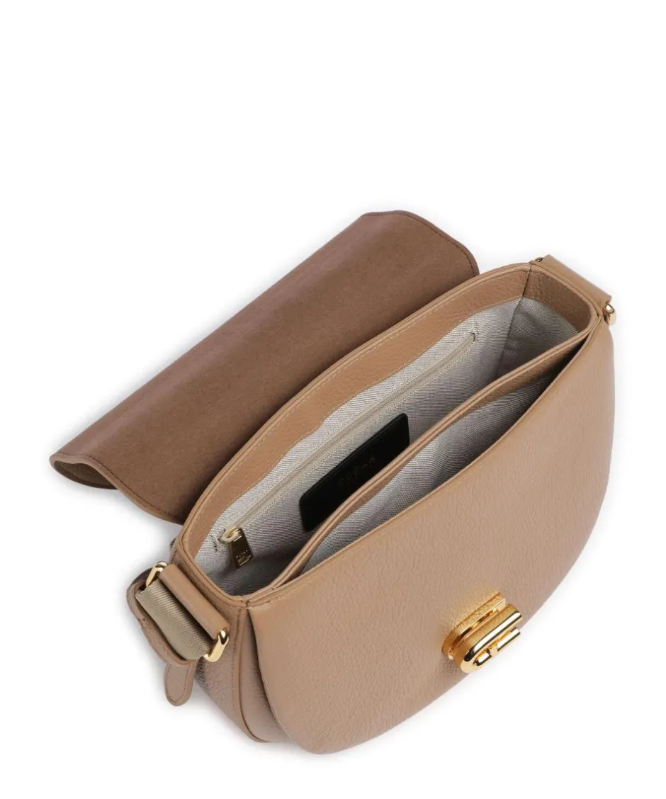 Furla Crossbody Bags-Lotus S Crossbody bag grained leather