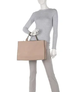 Liebeskind Tote Bags|Handbags-Lou 2 3D Leather L Handbag grained leather