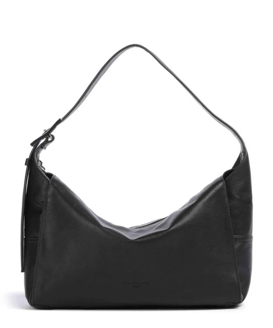 Liebeskind Shoulder Bags|Hobo Bags-Lou 2 3D Leather M Hobo bag grained cow leather