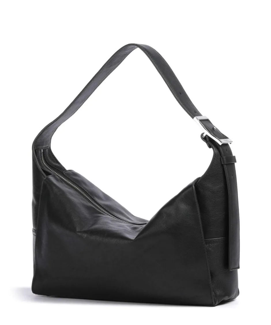 Liebeskind Shoulder Bags|Hobo Bags-Lou 2 3D Leather M Hobo bag grained cow leather